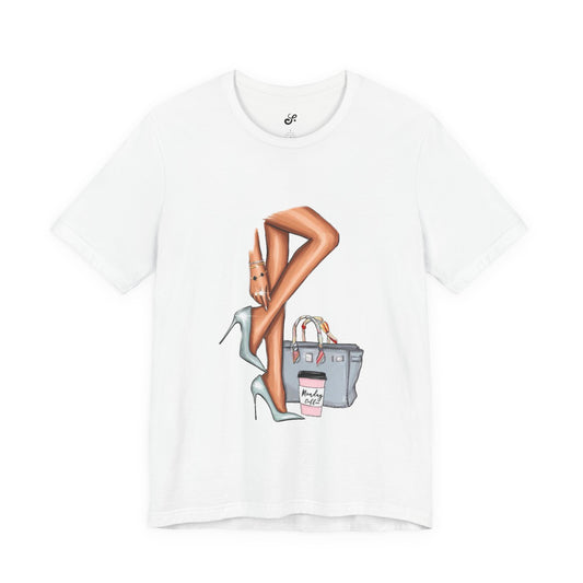 Moda İllüstrasyonlu Şık Oversize Tişört YSS-TS-0003