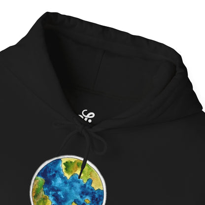 Dünya Balonu Seyahat ve Macera Temalı Oversize Sweatshirt - YSS-SW-0001