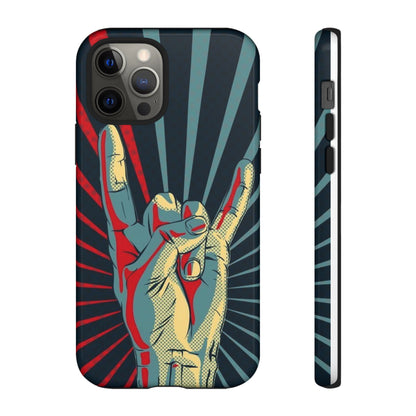 Pop Art El Baskılı Retro Telefon Kılıfı - YSS-KLF-0001