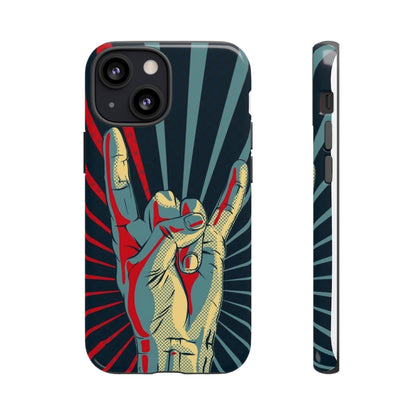 Pop Art El Baskılı Retro Telefon Kılıfı - YSS-KLF-0001