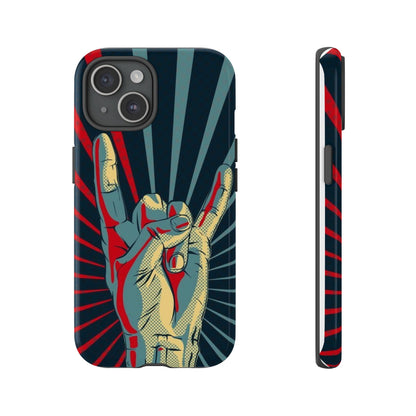 Pop Art El Baskılı Retro Telefon Kılıfı - YSS-KLF-0001