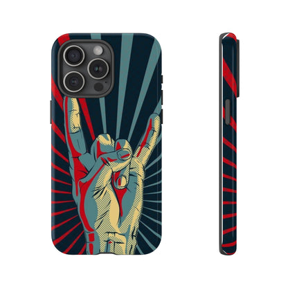 Pop Art El Baskılı Retro Telefon Kılıfı - YSS-KLF-0001