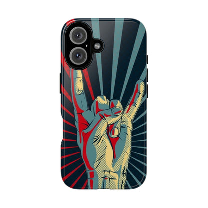 Pop Art El Baskılı Retro Telefon Kılıfı - YSS-KLF-0001