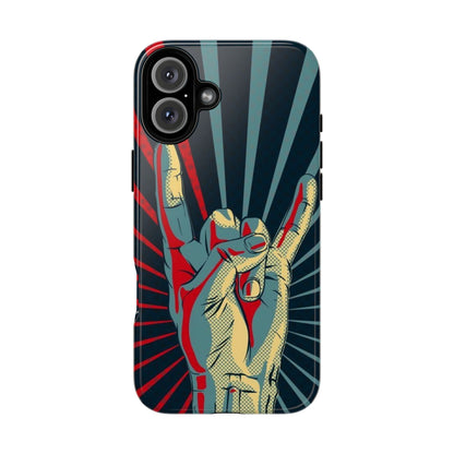Pop Art El Baskılı Retro Telefon Kılıfı - YSS-KLF-0001